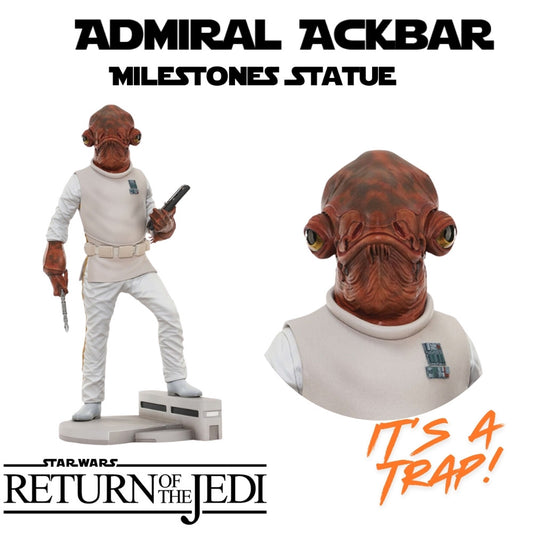 Admiral Ackbar Milestones Statue 1:6 Scale Statue Star Wars: Return of the Jedi