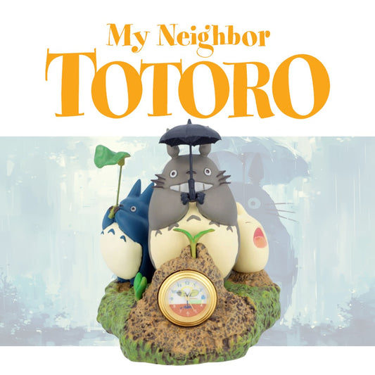 My Neighbor Totoro Dondoko Dance Statue Desk Clock
