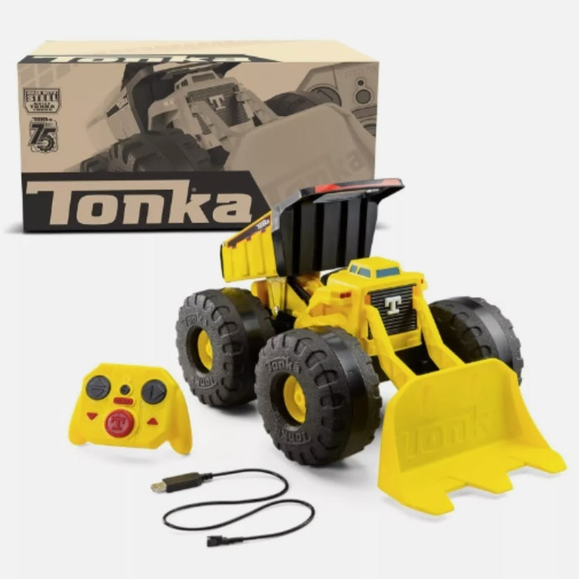 Tonka RC Mighty Monster Dump & Plow Truck