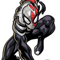 Maximum Venom Venomized Spider-Man FiGPiN Enamel Pin