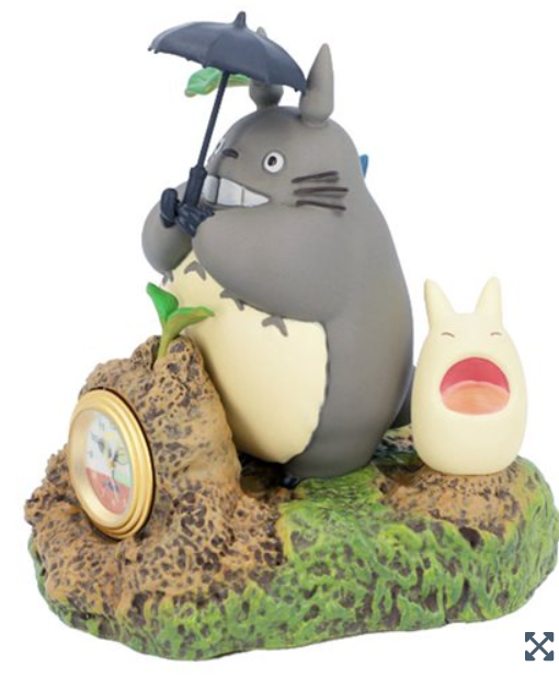 My Neighbor Totoro Dondoko Dance Statue Desk Clock