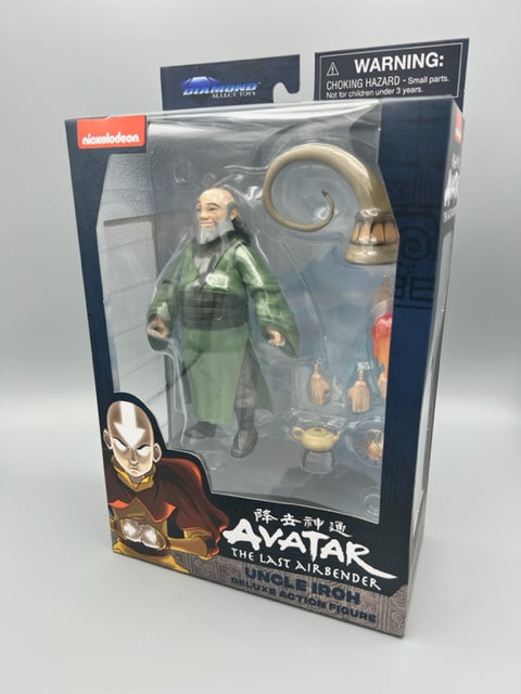 Uncle Iroh Deluxe Action Figure Avatar The Last Airbender