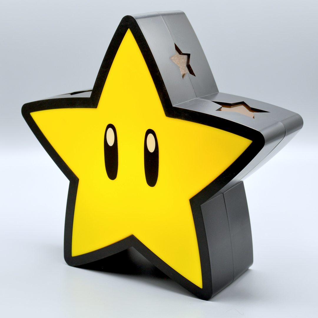 Super Mario Super Star Projection Light Lamp