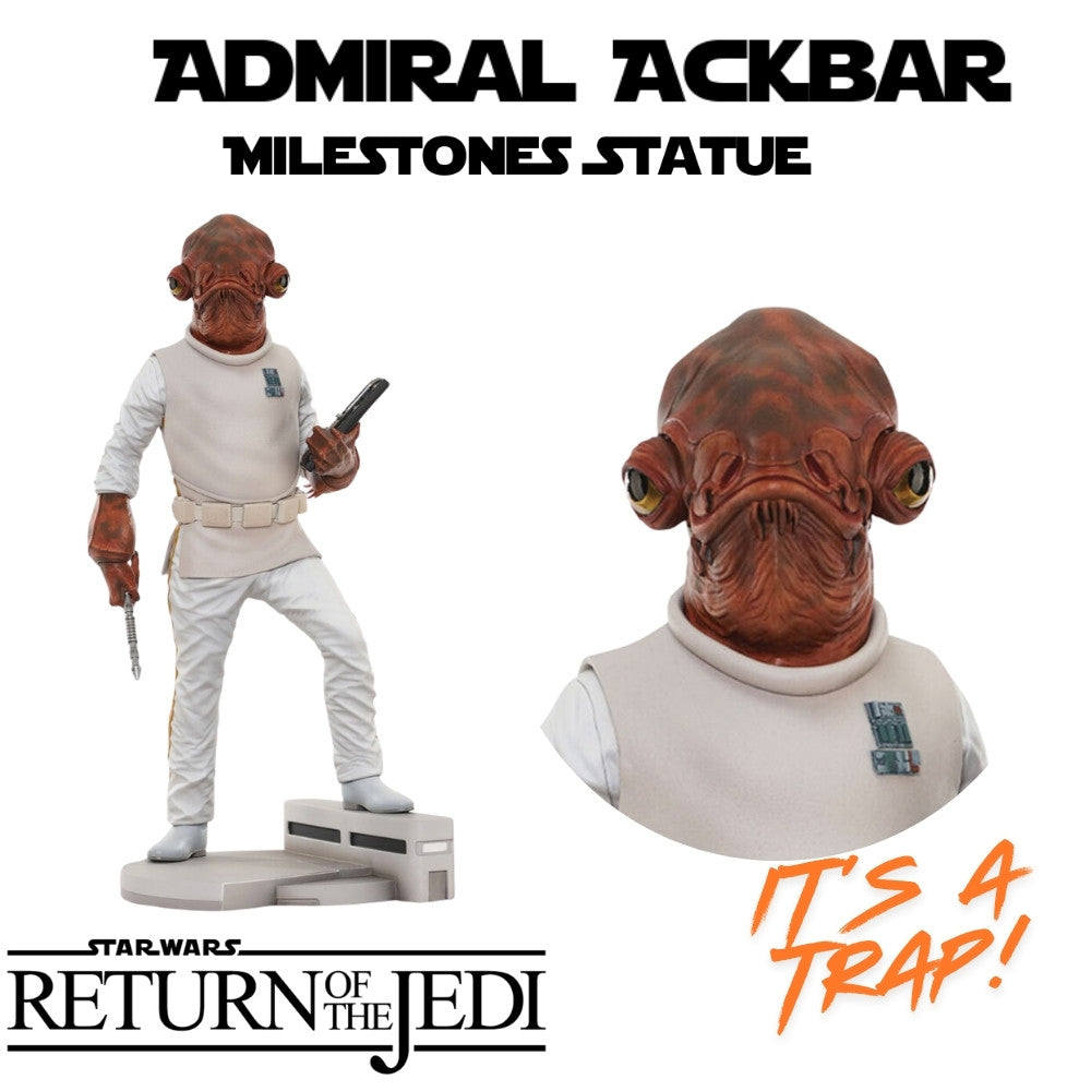 Admiral Ackbar Milestones Statue 1:6 Scale Statue Star Wars: Return of the Jedi
