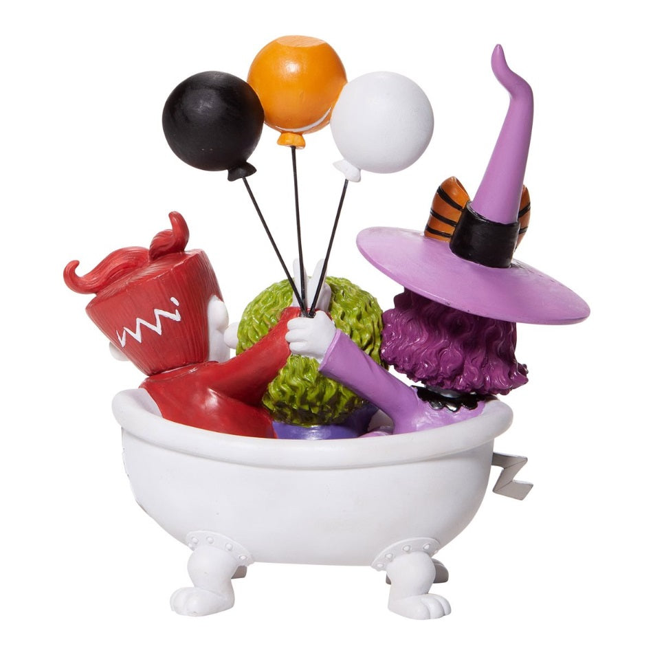 Disney The World of Miss Mindy Nightmare Before Christmas Lock Shock and Barrel Statue