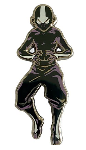 Avatar: The Last Airbender Aang's Cosmic Chakra Enamel Pin