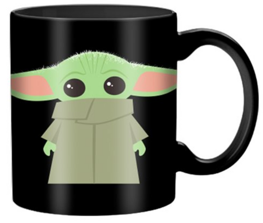Star Wars: The Mandalorian The Child Stand Black 20 oz. Mug