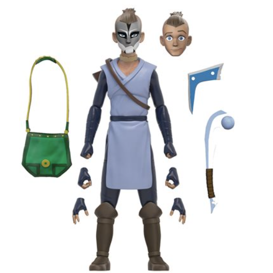 Avatar Sokka War Paint BST AXN 5-Inch Action Figure - San Diego Comic-Con 2022